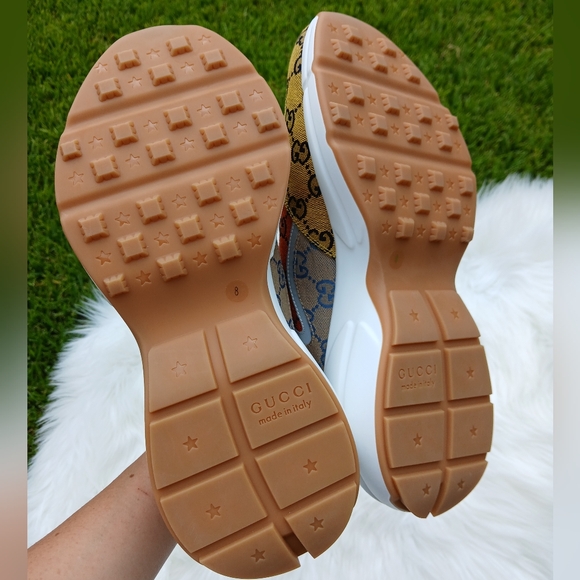 Gucci Mens GG Rython Multicolor Sneaker - Picture 12 of 14